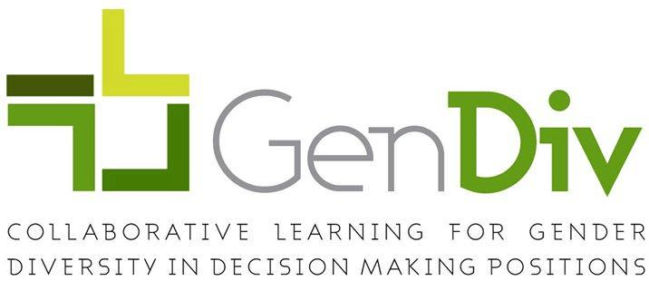 Gender Diversity in Decision Making Positions Logo